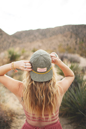 Corduroy Snapback Hat | Grateful Every Day