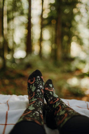 National Park Roundup Sock