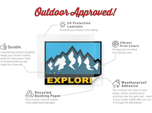 Chain Smoker Disc Golf Sticker